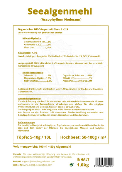 Kelp Meeresalgen 1-0-2,5