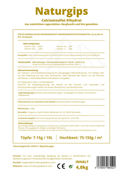 Naturgips (Gypsum)