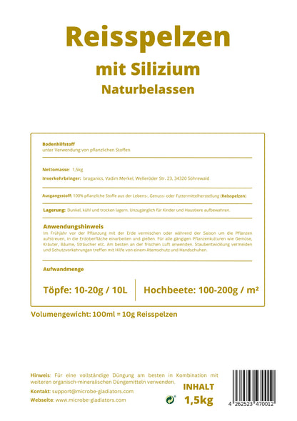 Reishülsen Naturbelassen (1,5kg)